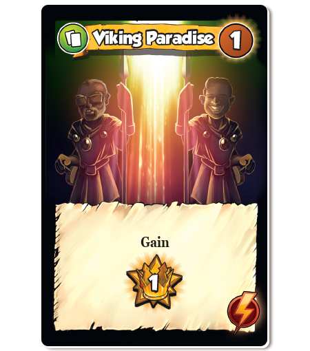 Vikings Gone Wild: Viking Paradise Promo Card